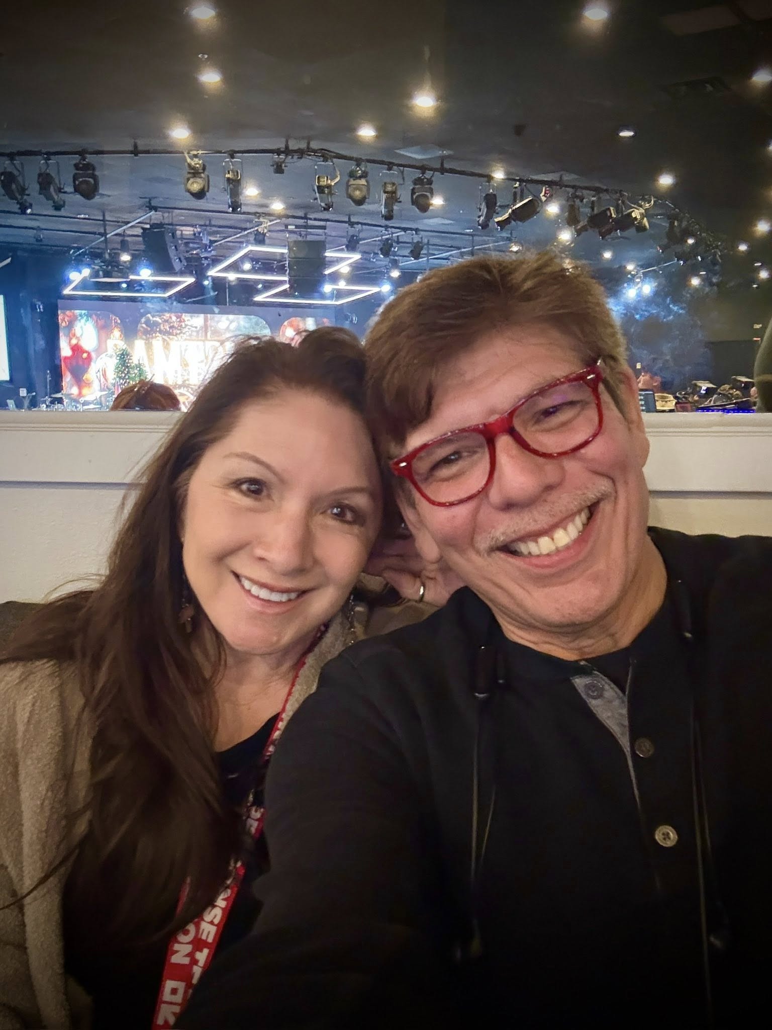 selfie of David and his wife Lisa